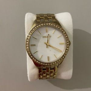 DKNY Gold Tone Watch